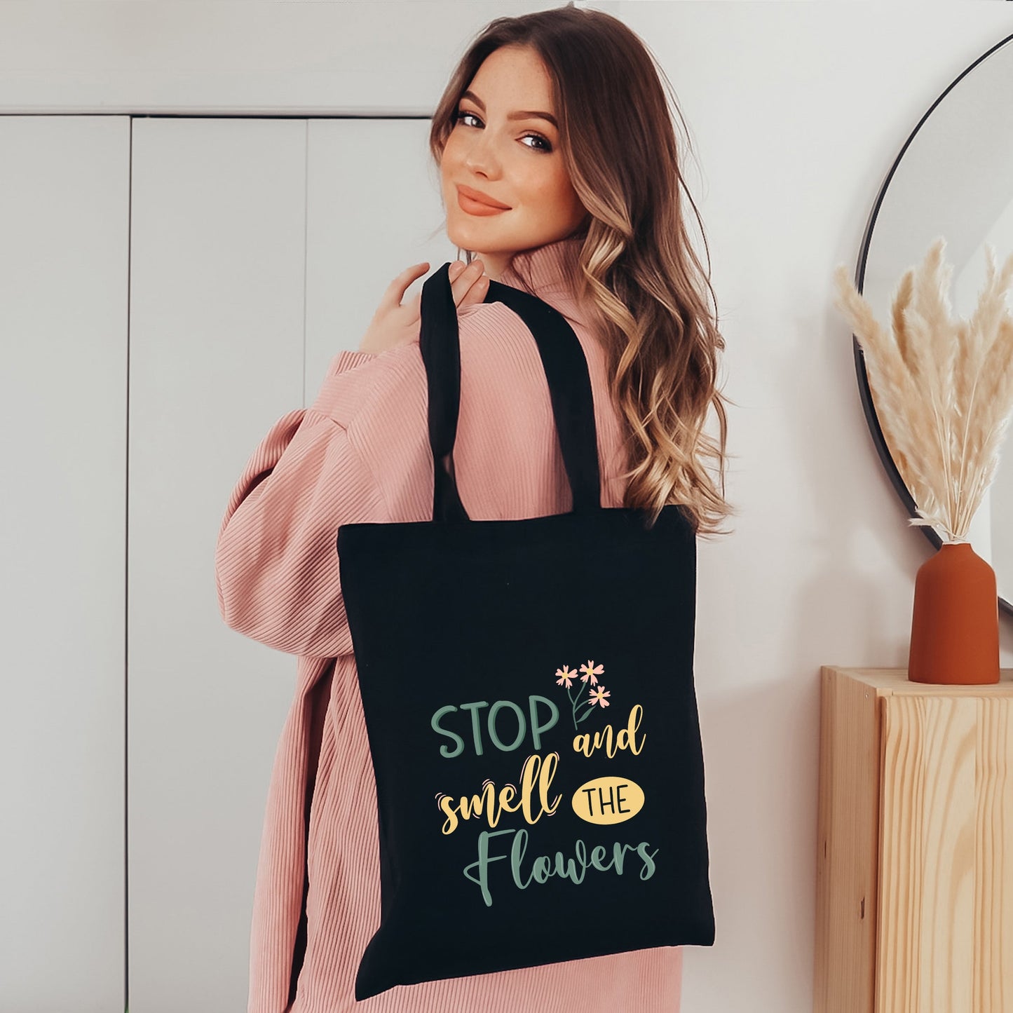 Stop And Smell The Flowers | Tote Bag