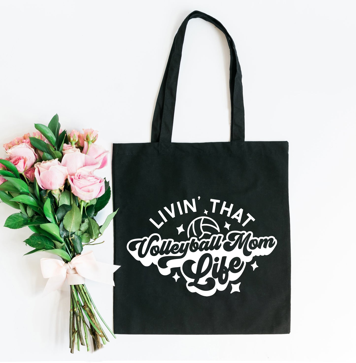 Livin' that Volleyball Mom Life | Tote Bag