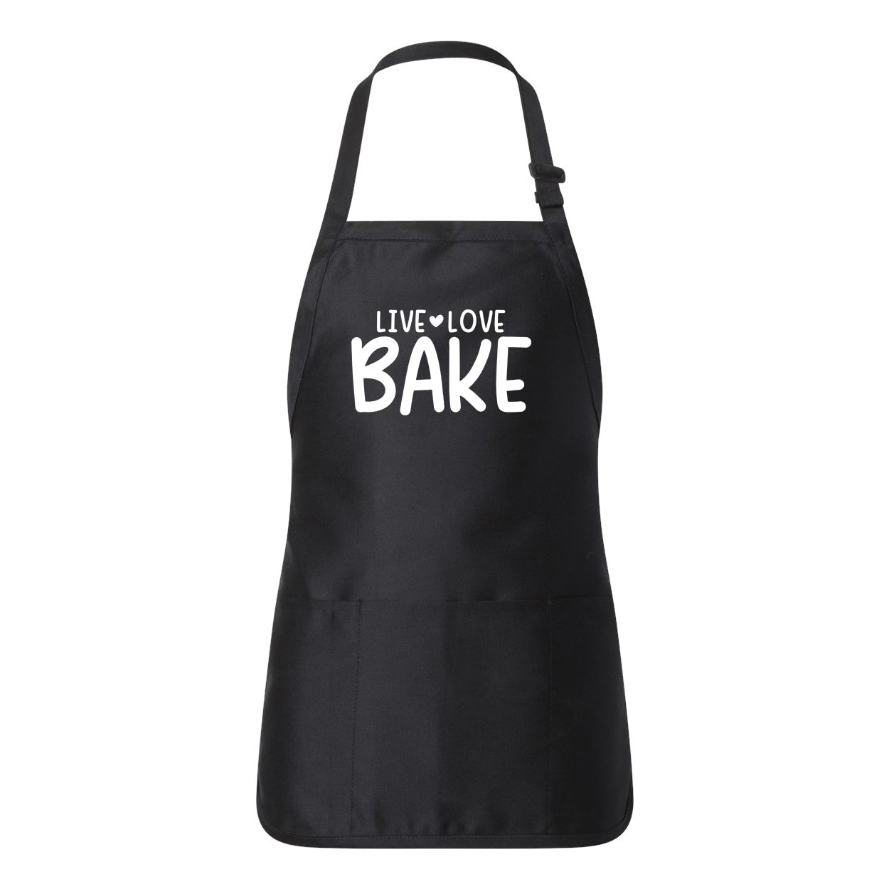 Live Love Bake Heart | Apron