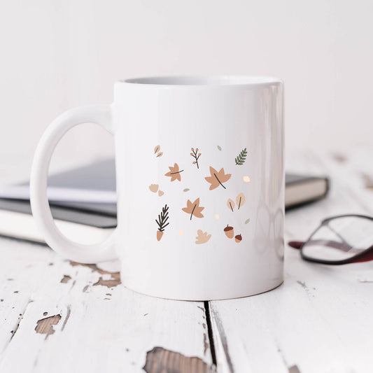 Boho Fall Leaves | Mug