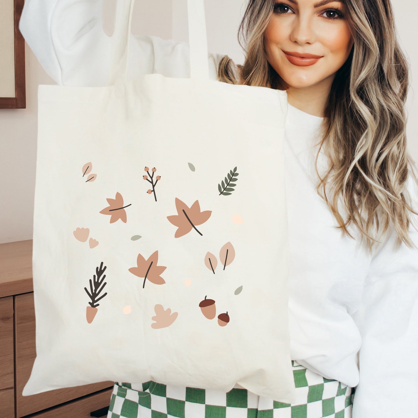 Boho Fall Leaves | Tote Bag