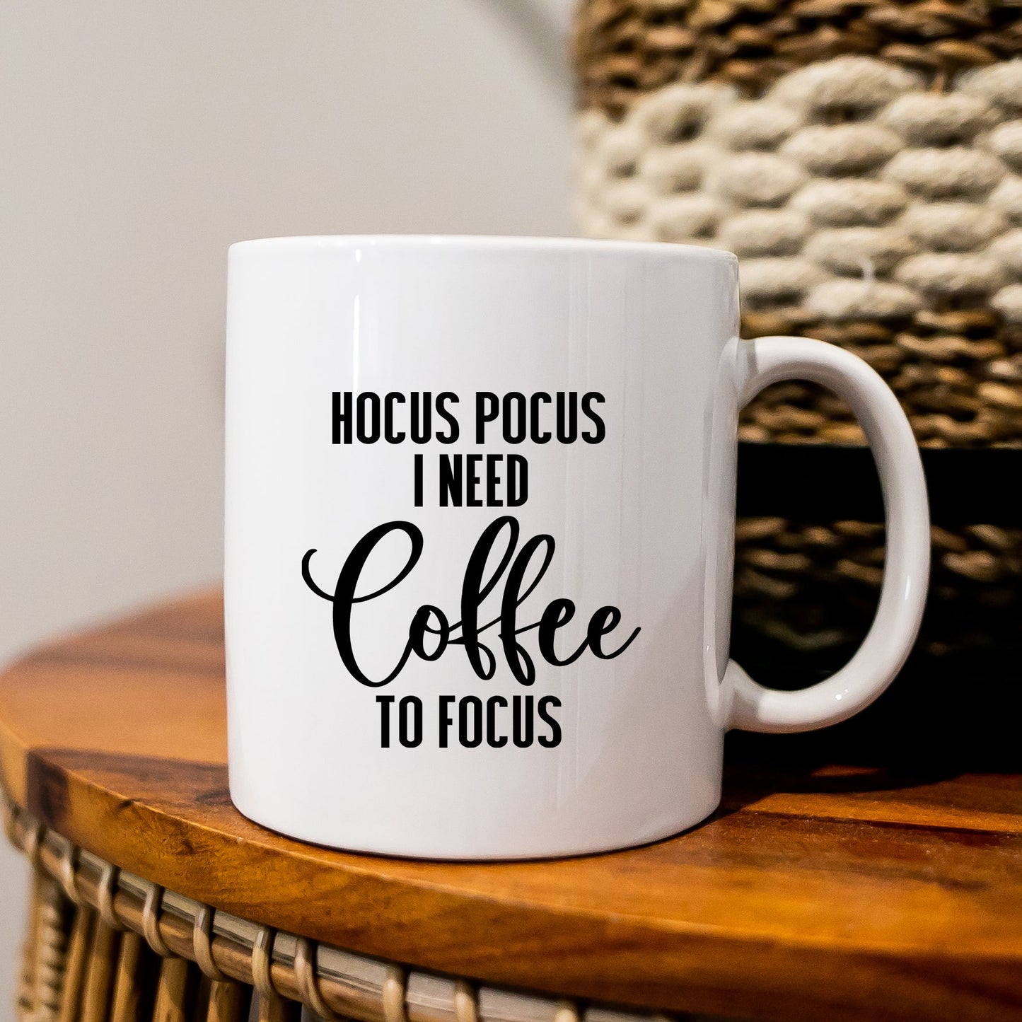 I Need Coffee To Focus | Mug