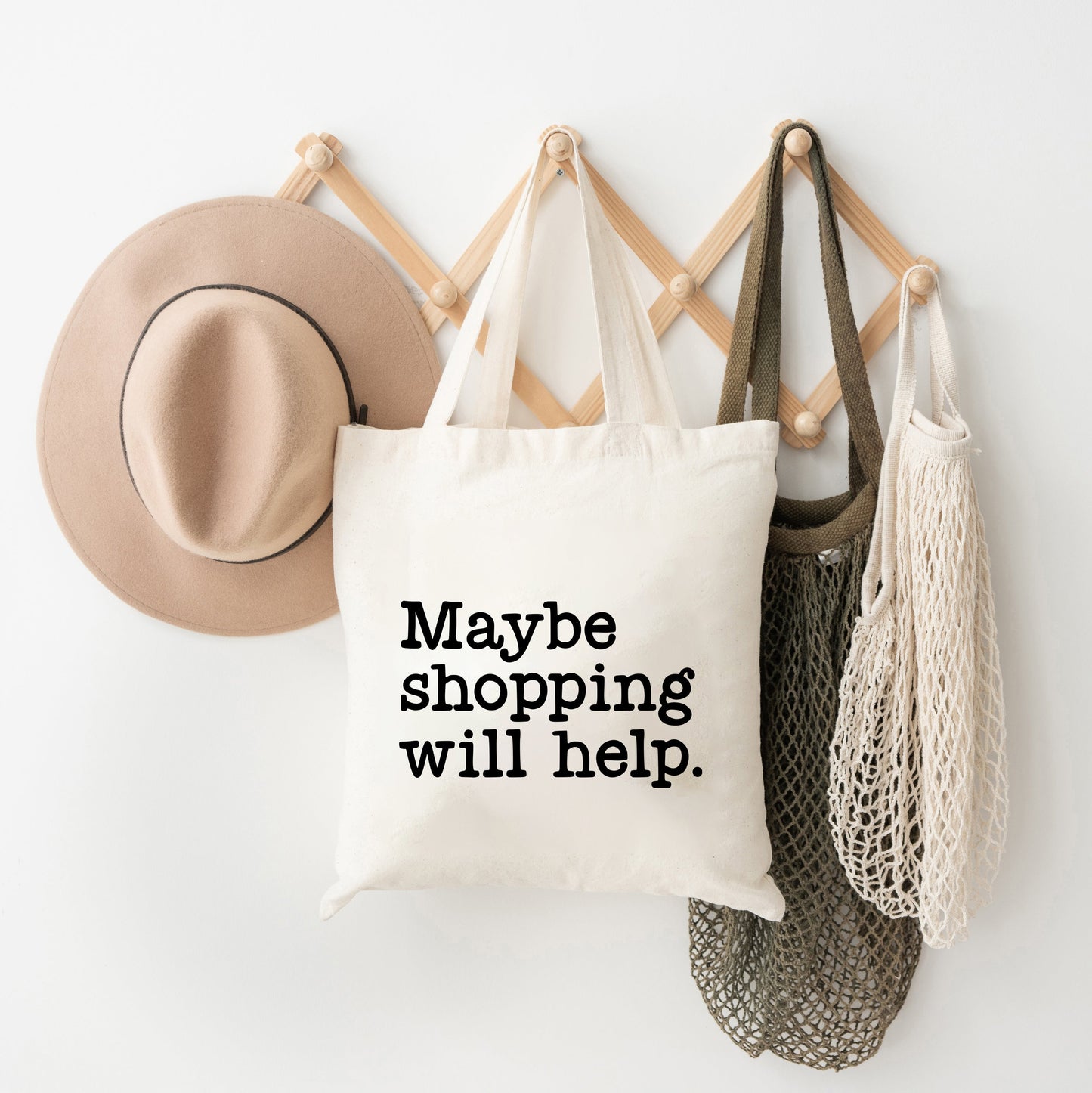 Maybe Shopping Will Help | Tote Bag