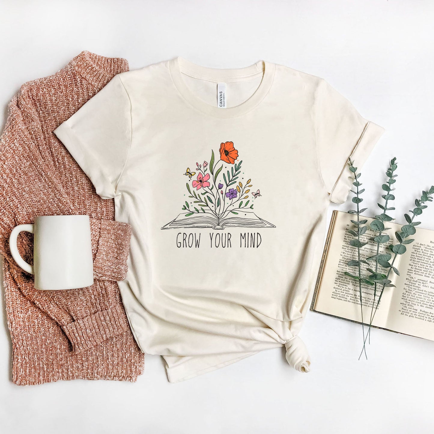 Grow your Mind Floral | DTF Transfer