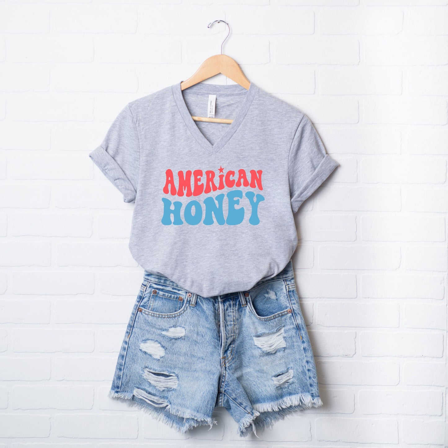 American Honey Wavy | DTF Transfer