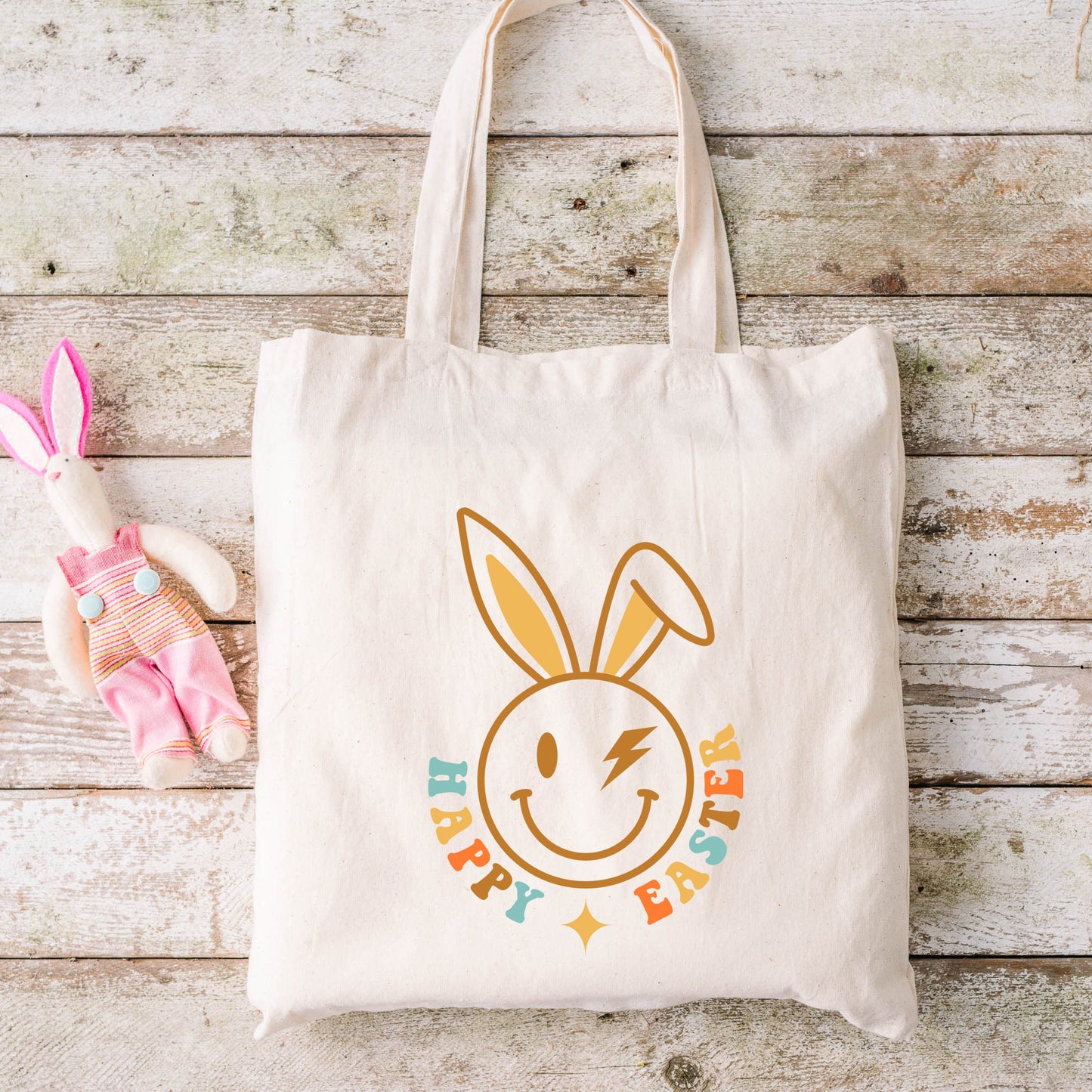 Happy Easter Bunny Wink | Tote Bag