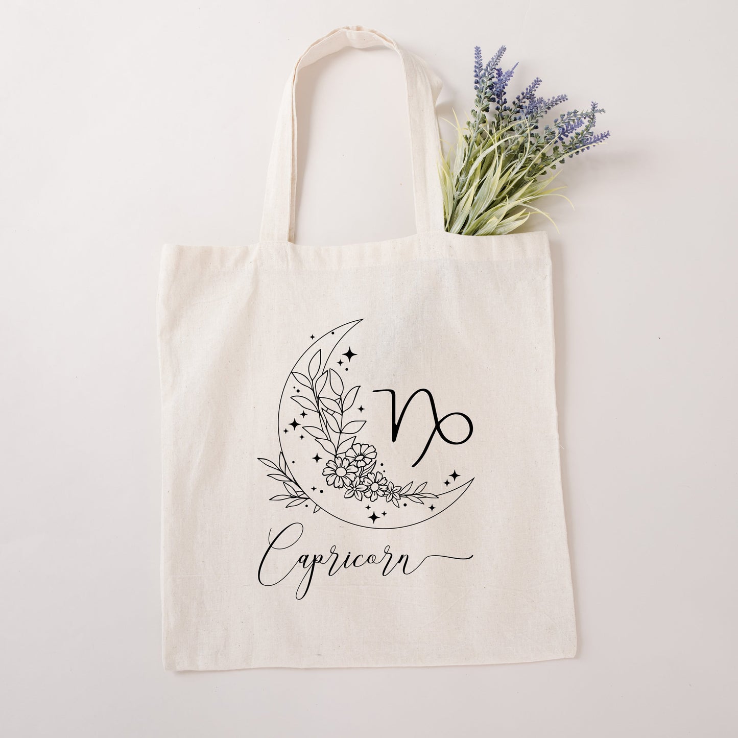 Capricorn Floral | Tote Bag