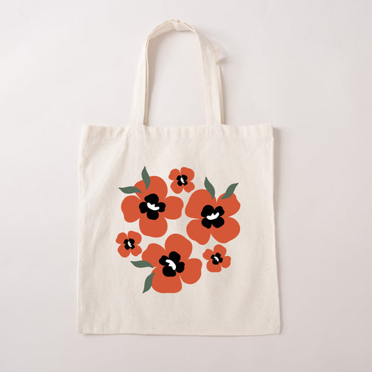 Red Poppies | Tote Bag