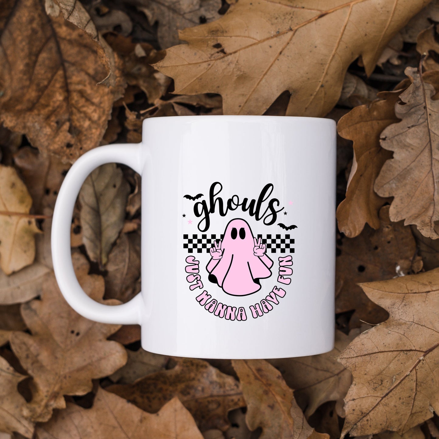 Just Wanna Have Fun Checkered | Mug