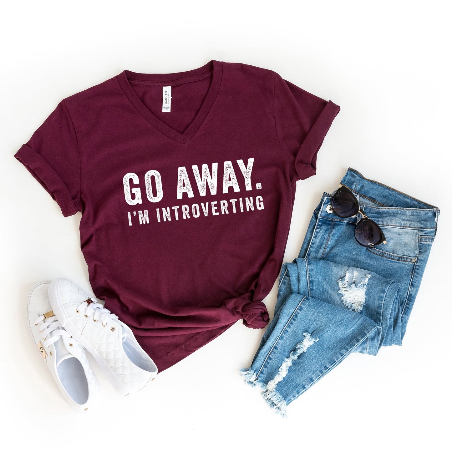 Go Away I'm Introverting | DTF Transfer