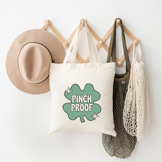 Pinch Proof Shamrock | Tote Bag