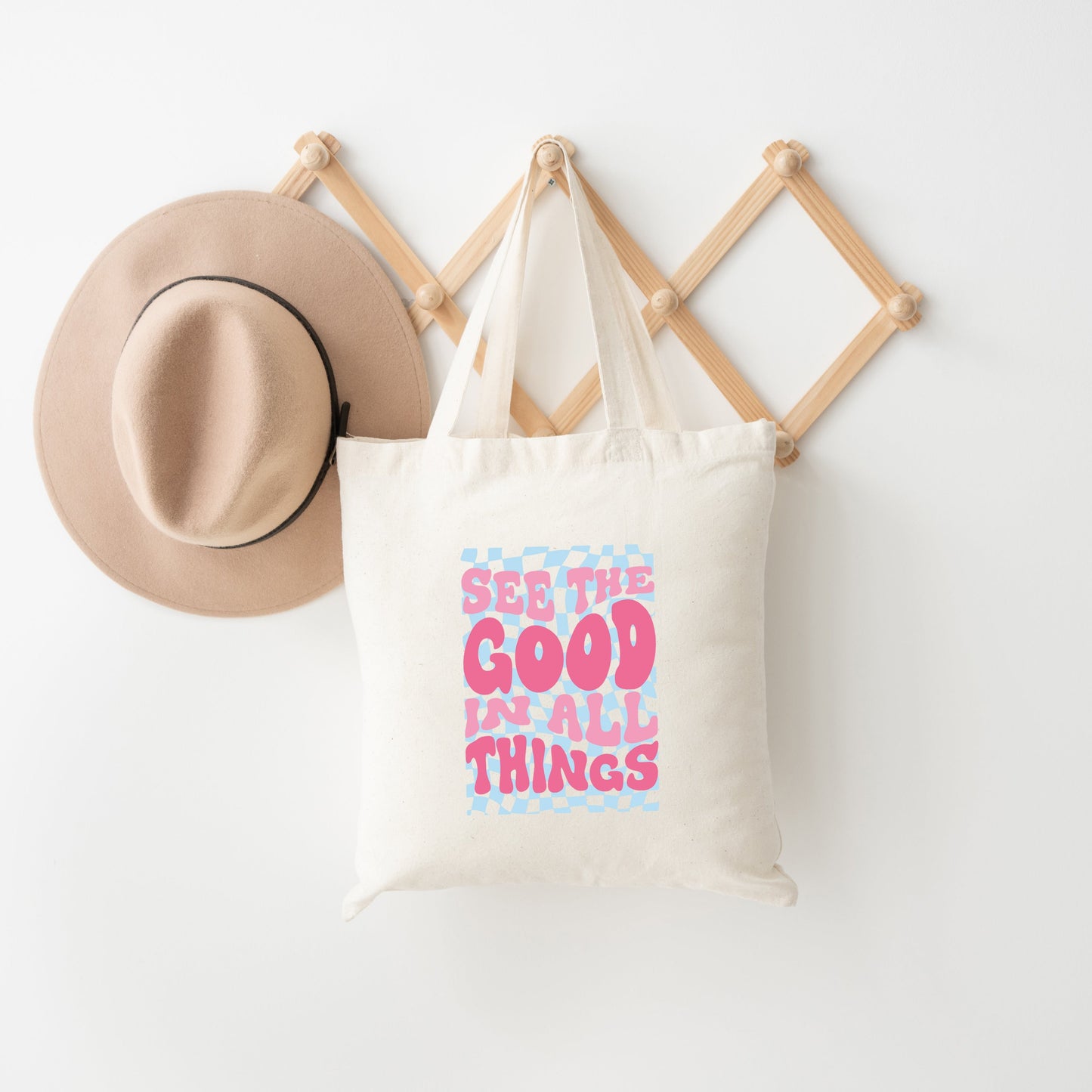 See The Good Checkered | Tote Bag