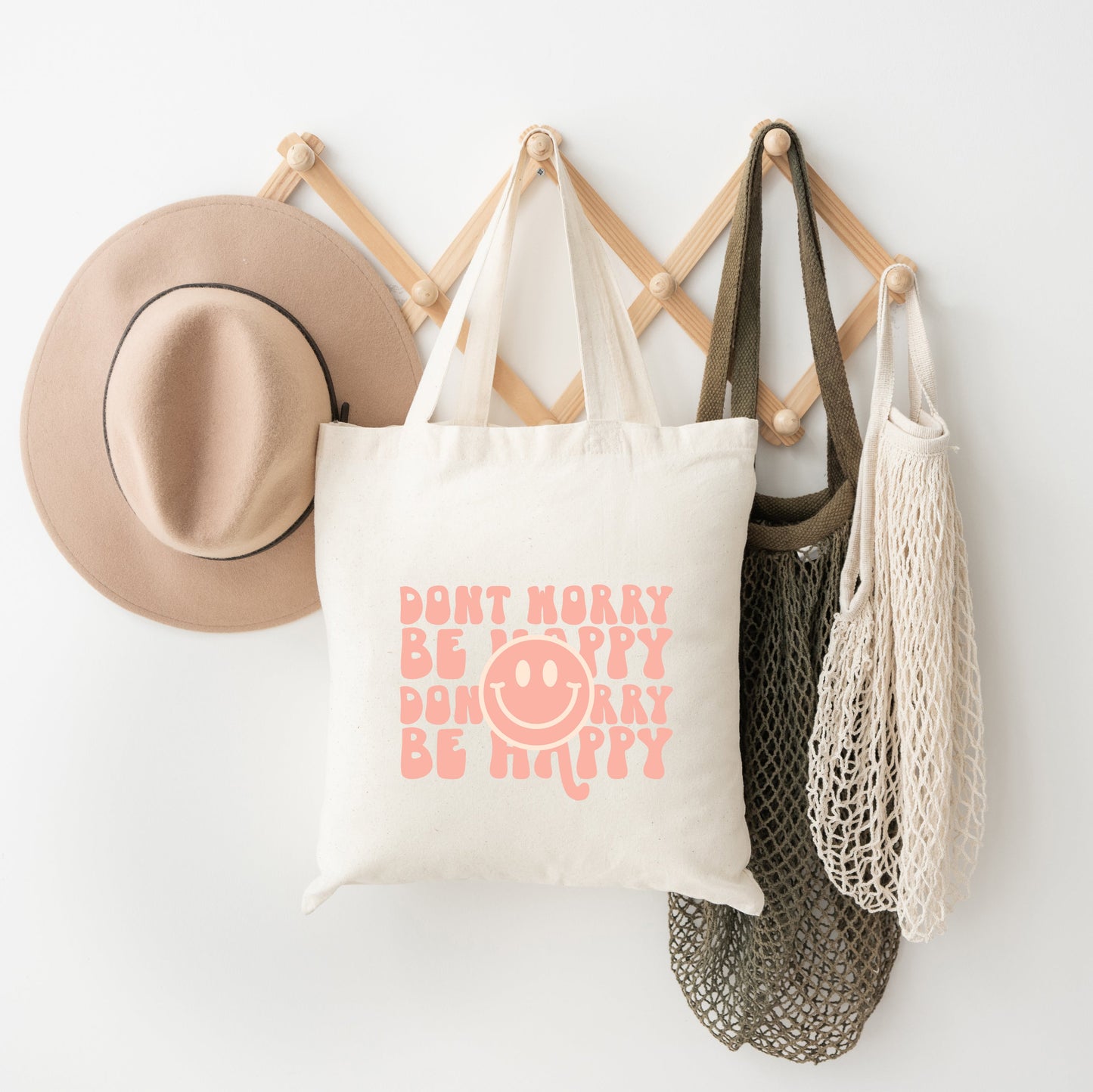 Don't Worry Be Happy Smiley  | Tote Bag