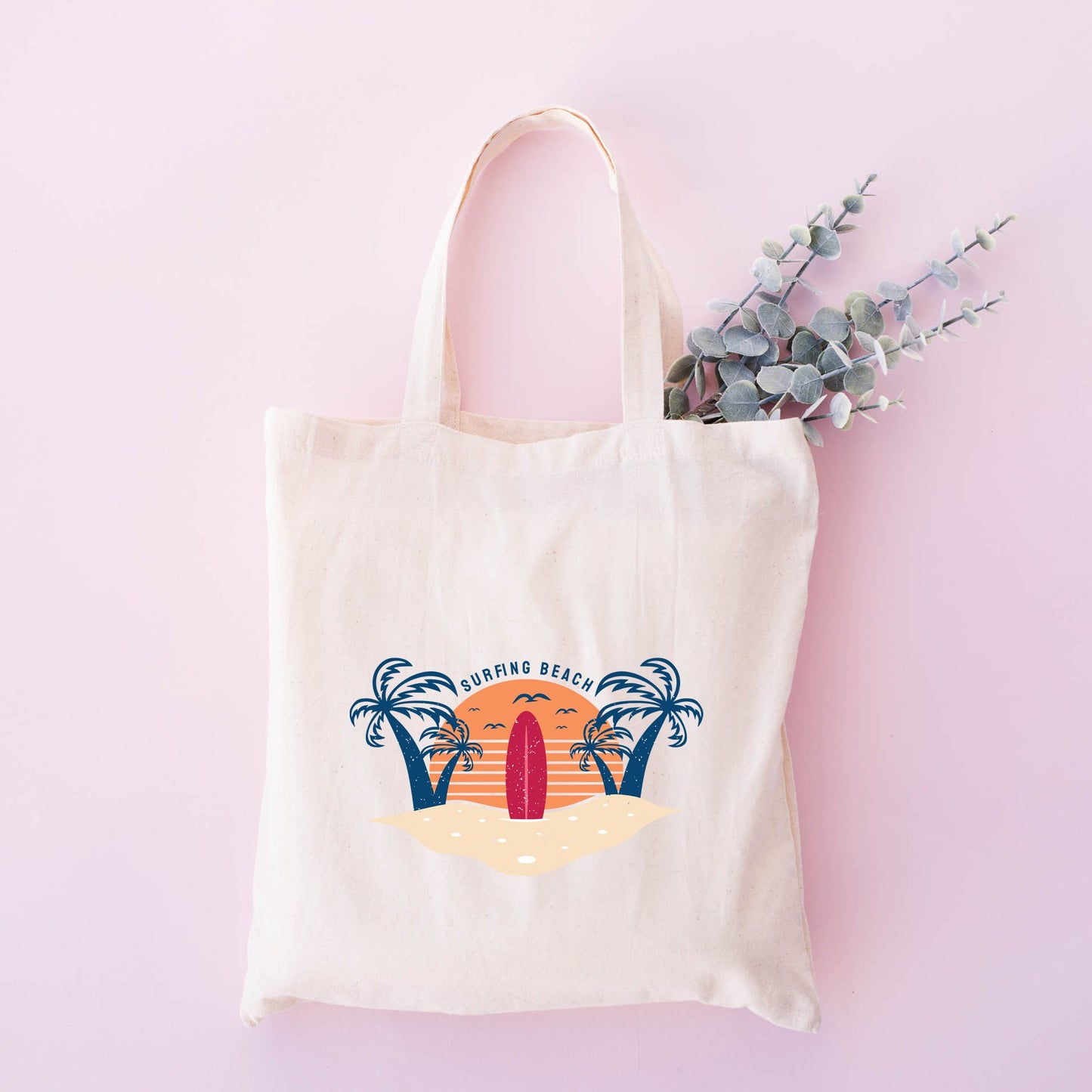 Surfing Beach | Tote Bag