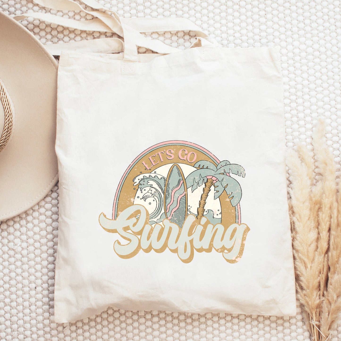 Let's Go Surfing | Tote Bag