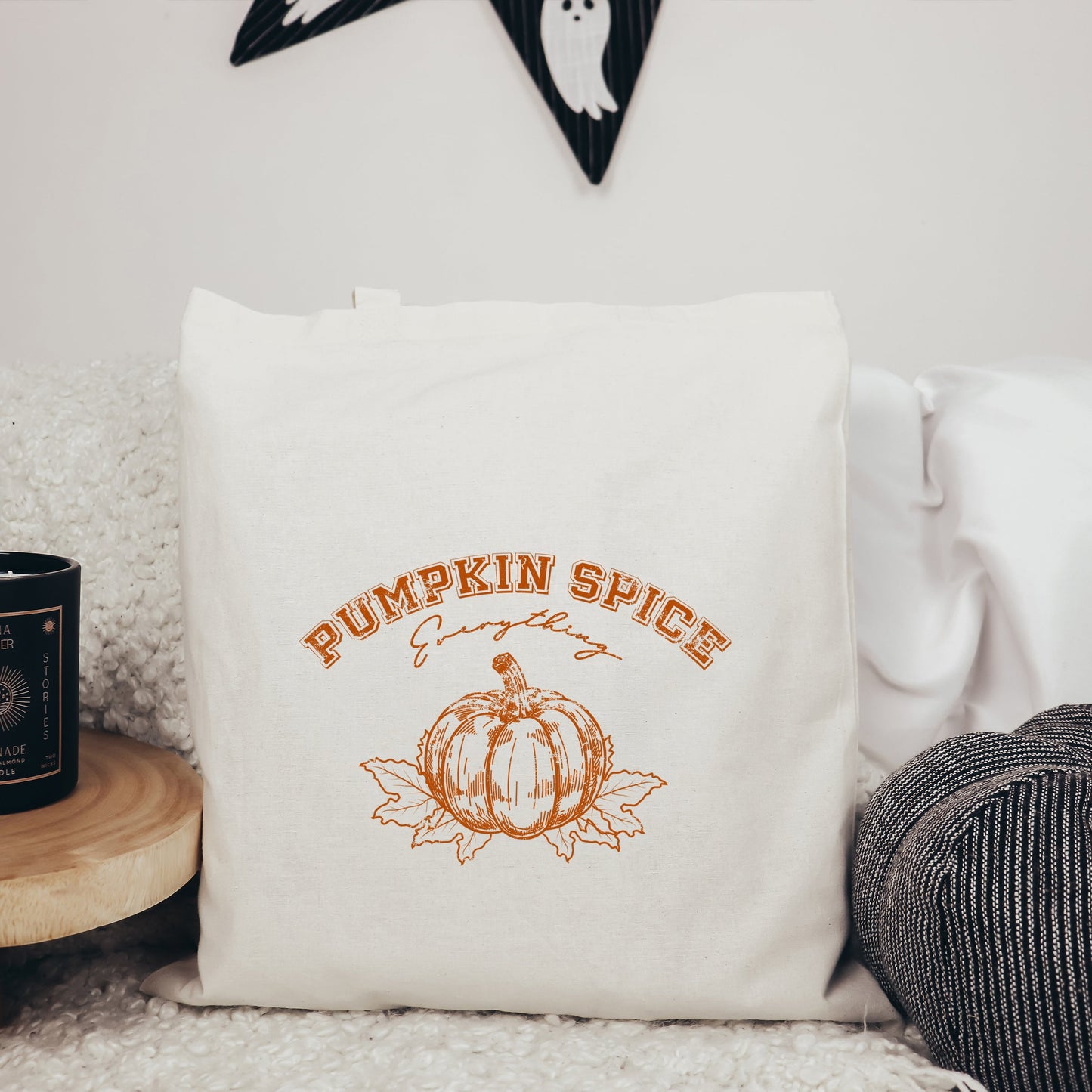 Pumpkin Spice Grunge | Tote Bag