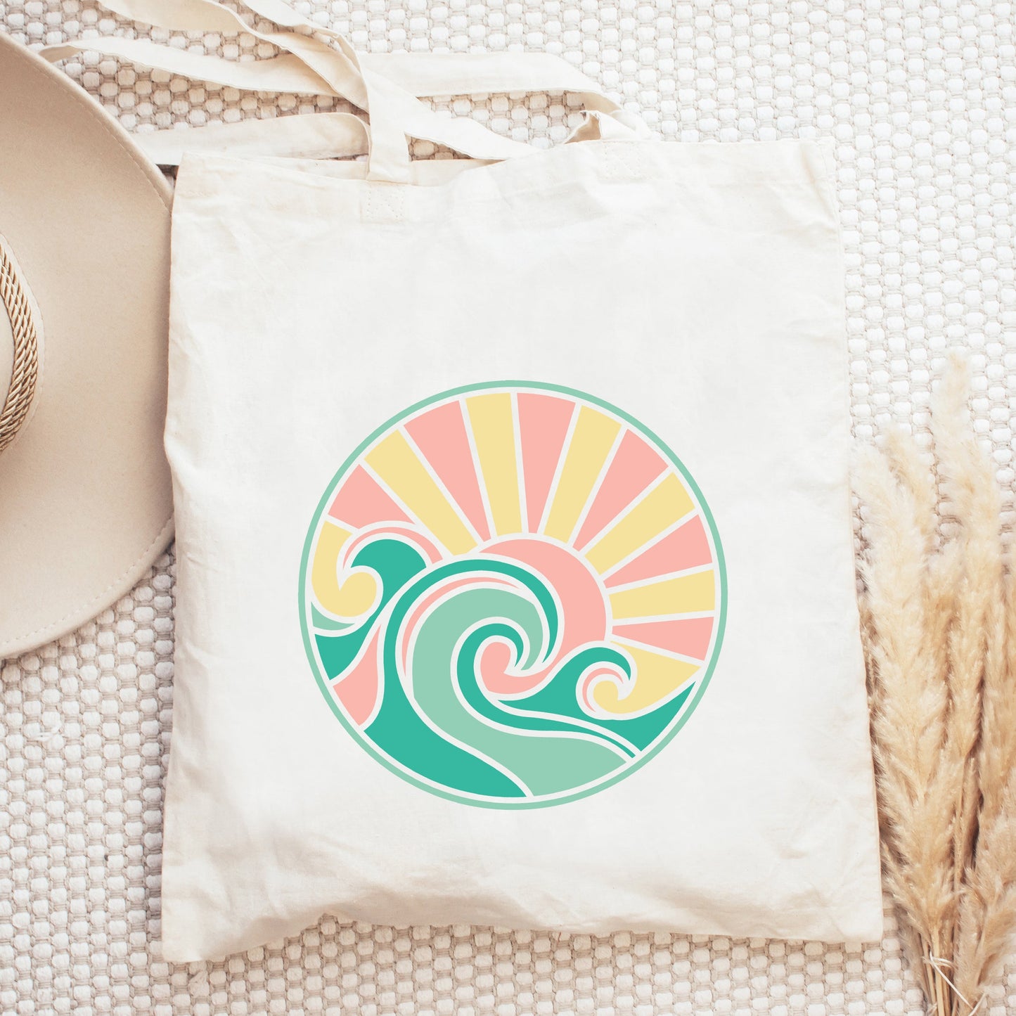 Round Waves | Tote Bag