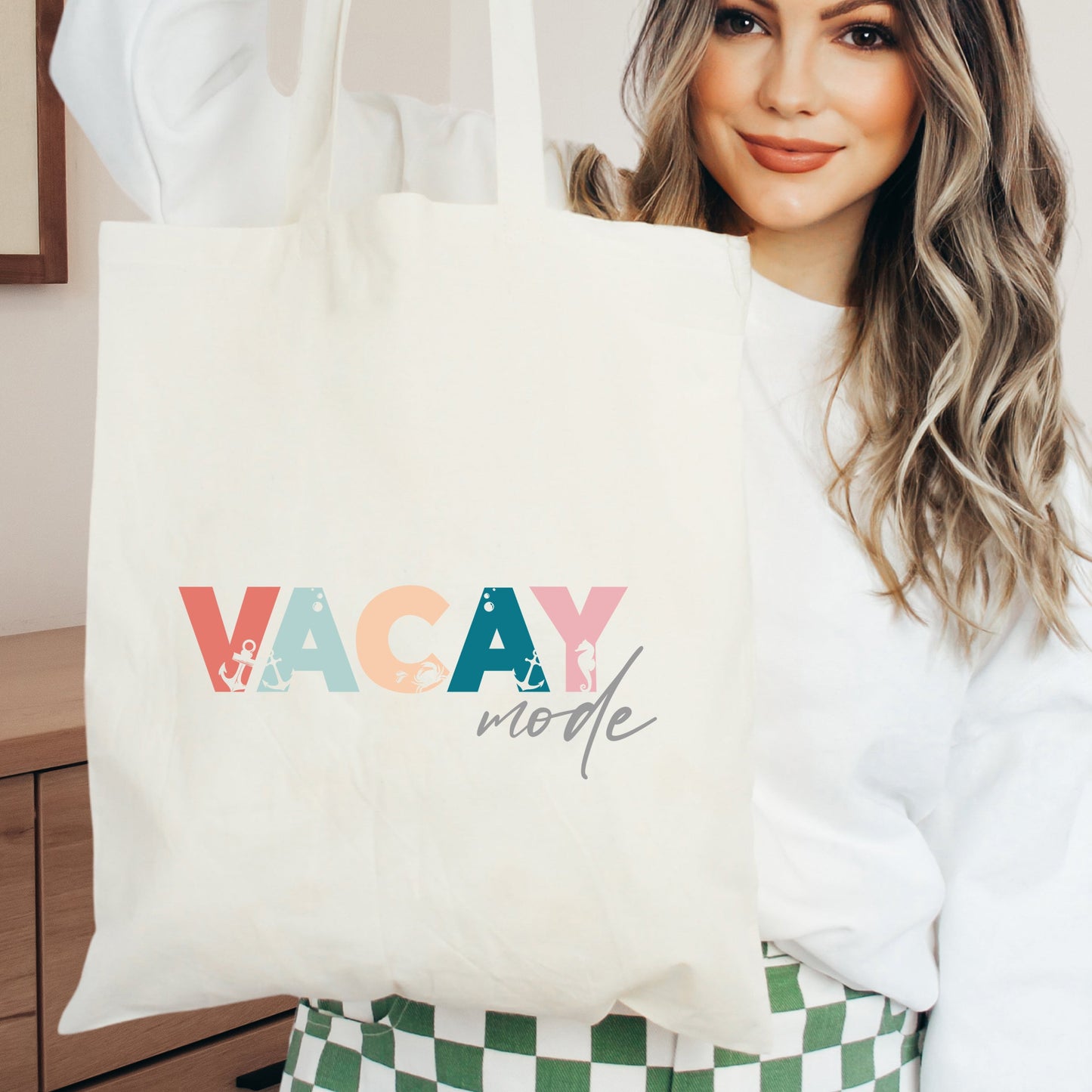 Vacay Mode Colorful | Tote Bag