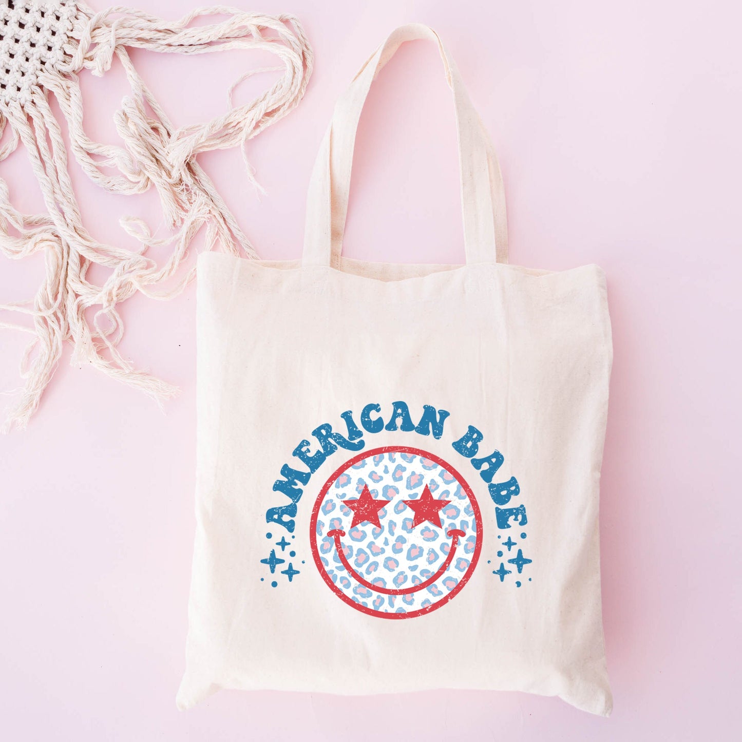 Leopard American Babe | Tote Bag