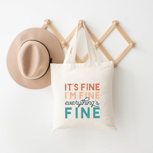 It's Fine Colorful | Tote Bag