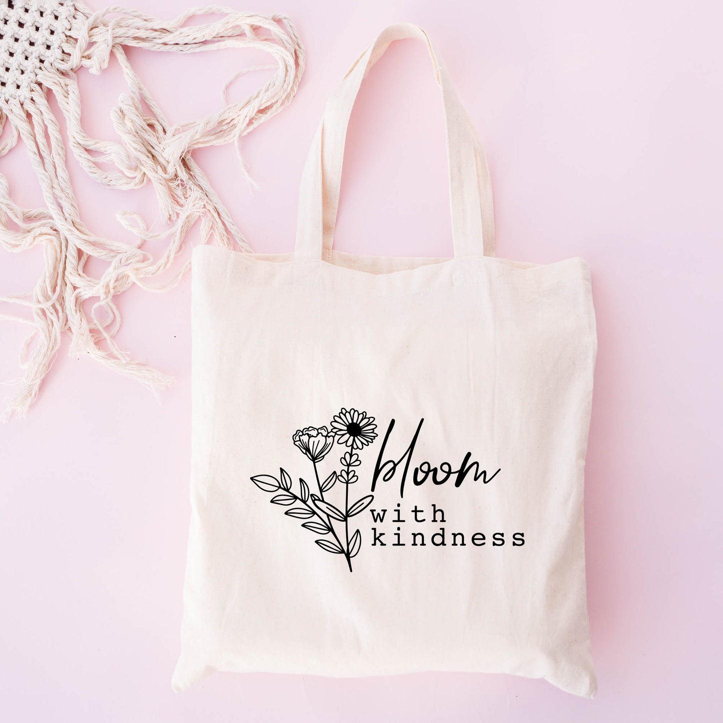 Bloom With Kindness Wildflower | Tote Bag