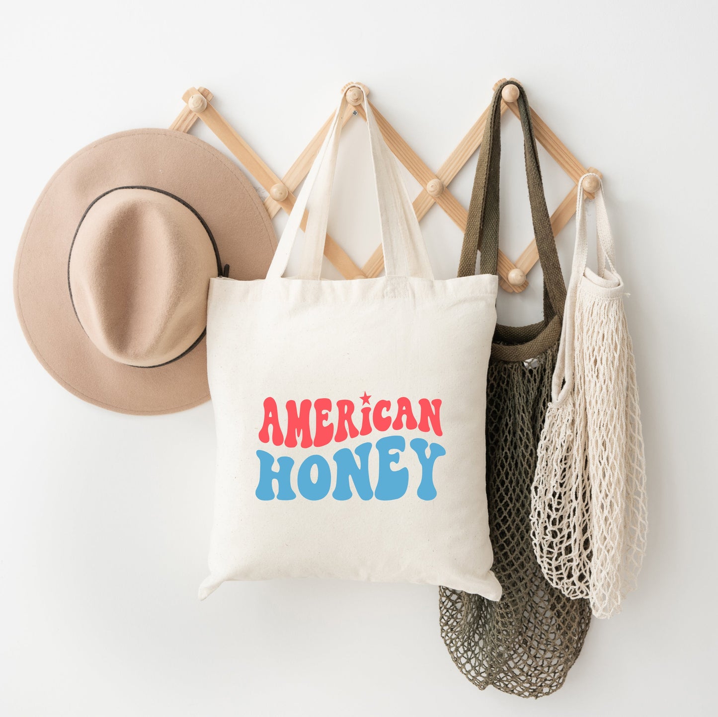 American Honey Wavy | Tote Bag