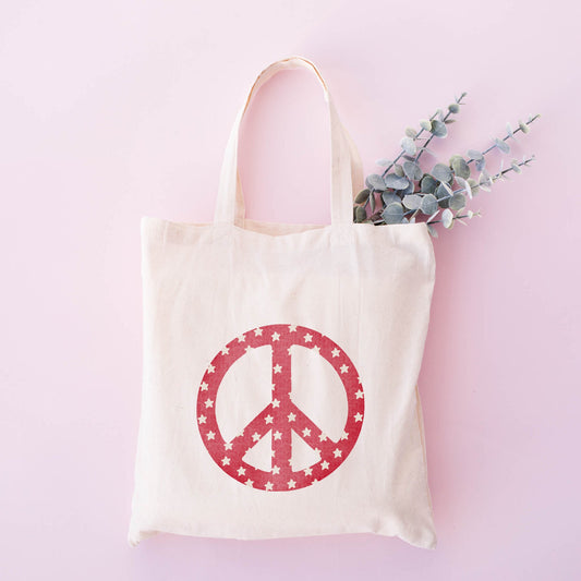 Patriotic Peace Sign | Tote Bag