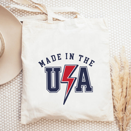 USA Lightning Bolt | Tote Bag