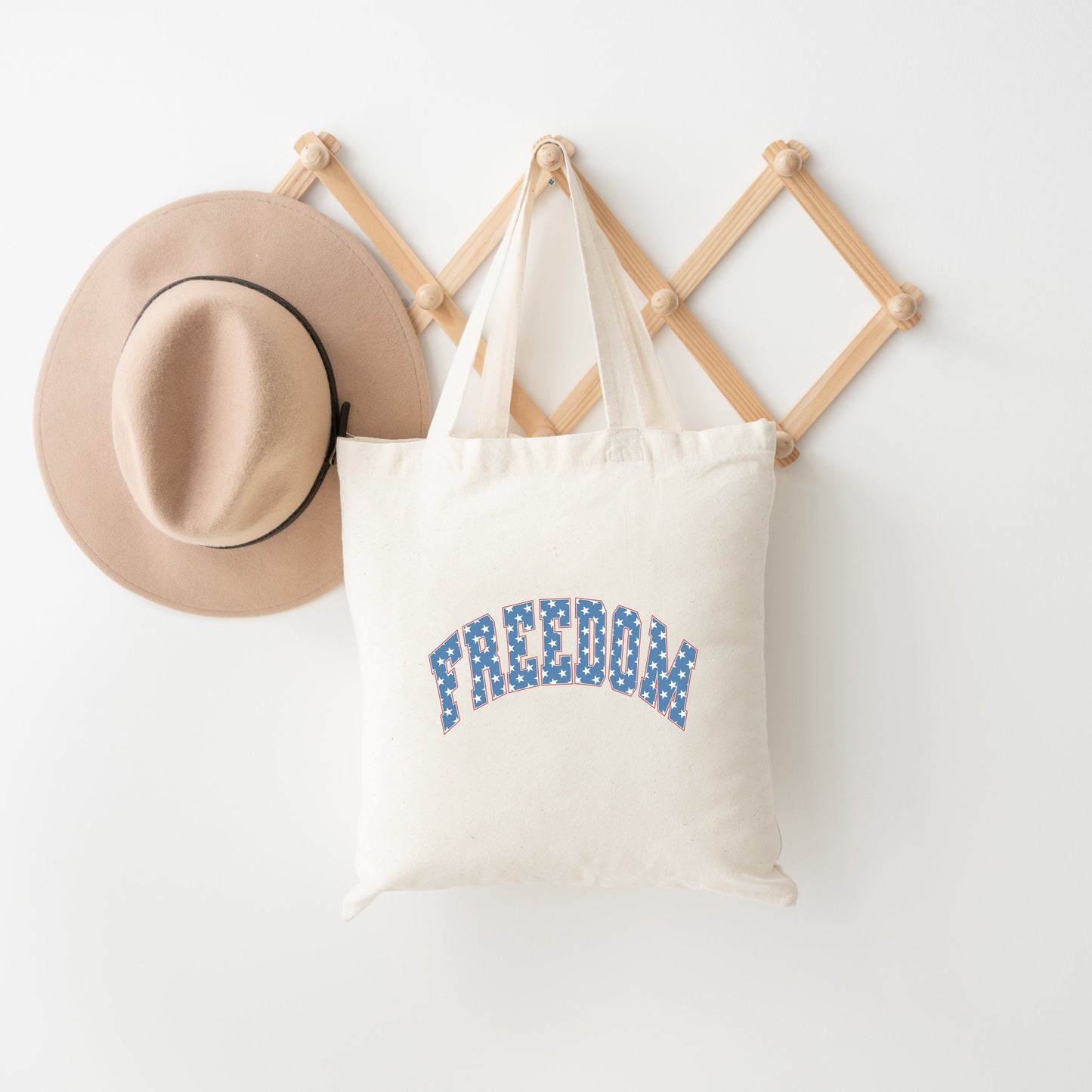 Retro Freedom Stars | Tote Bag