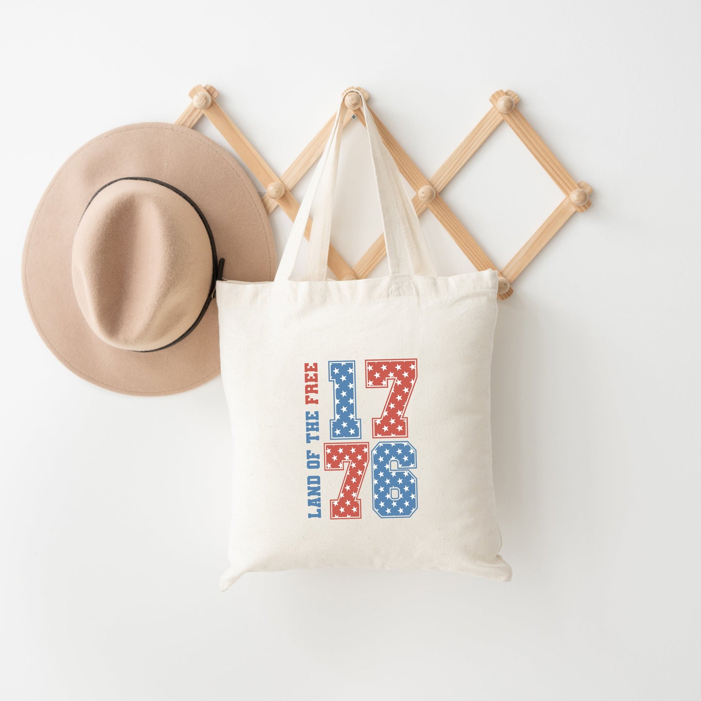 Land Of The Free Retro Stars | Tote Bag