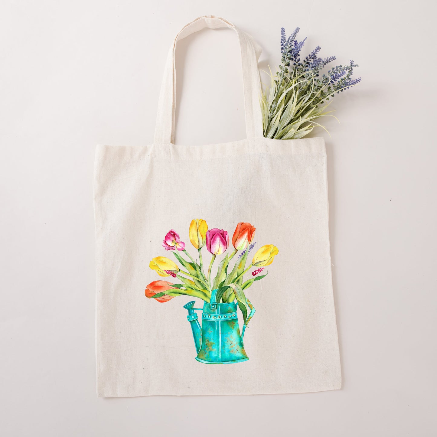 Watering Can Bouquet | Tote Bag