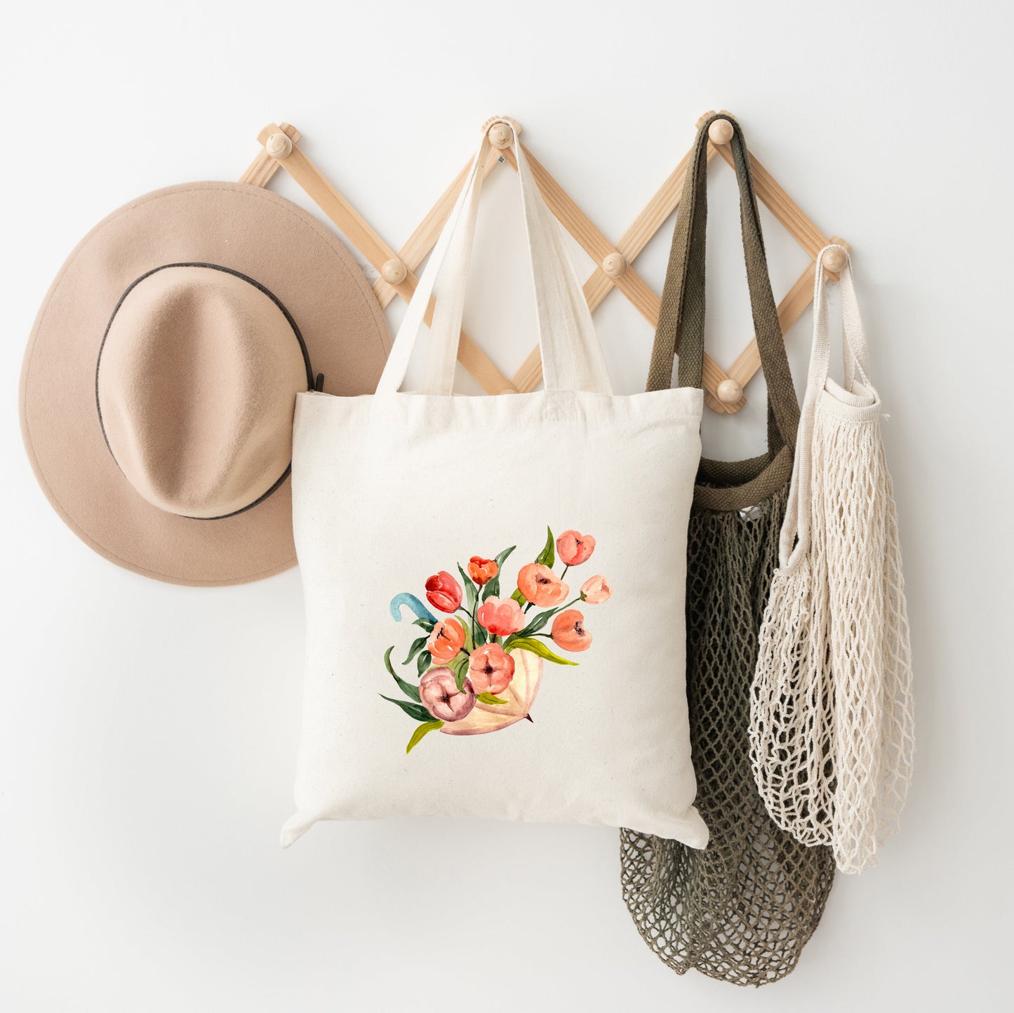 Flower Umbrella | Tote Bag