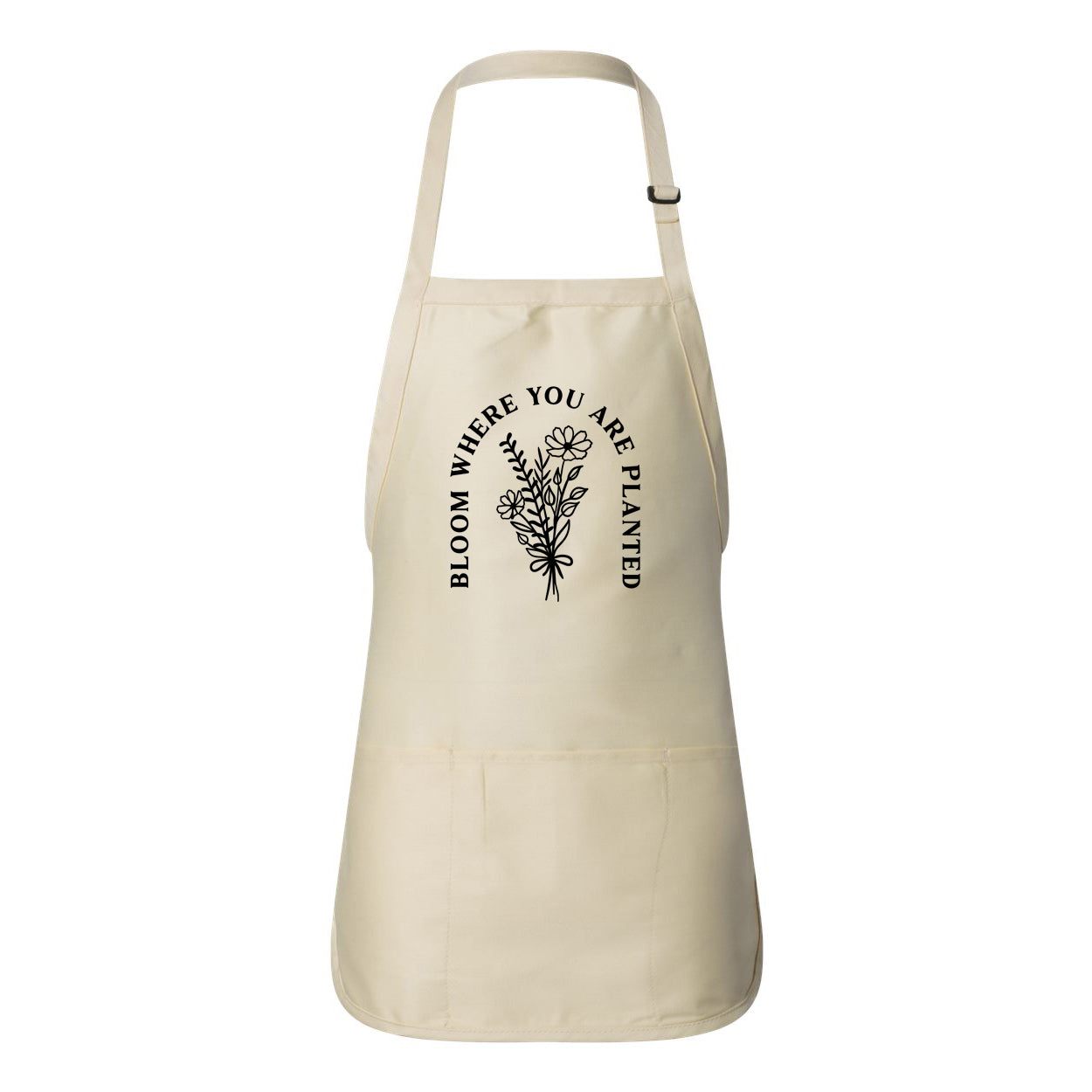 Bloom Where You Are Planted | Apron