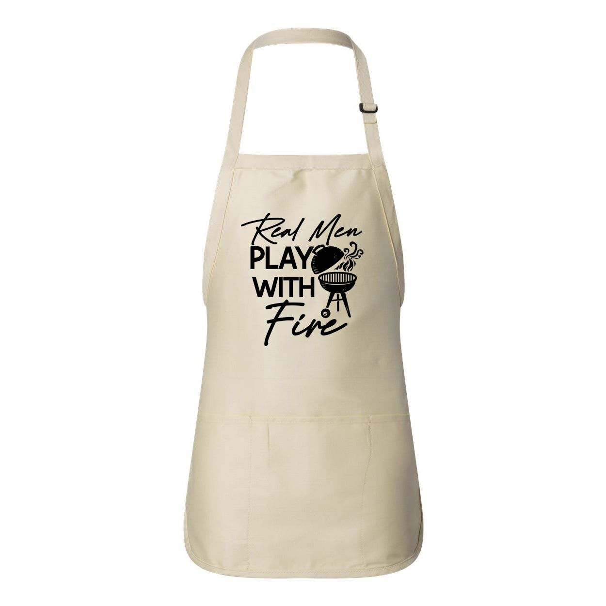 Real Men Play With Fire | Apron