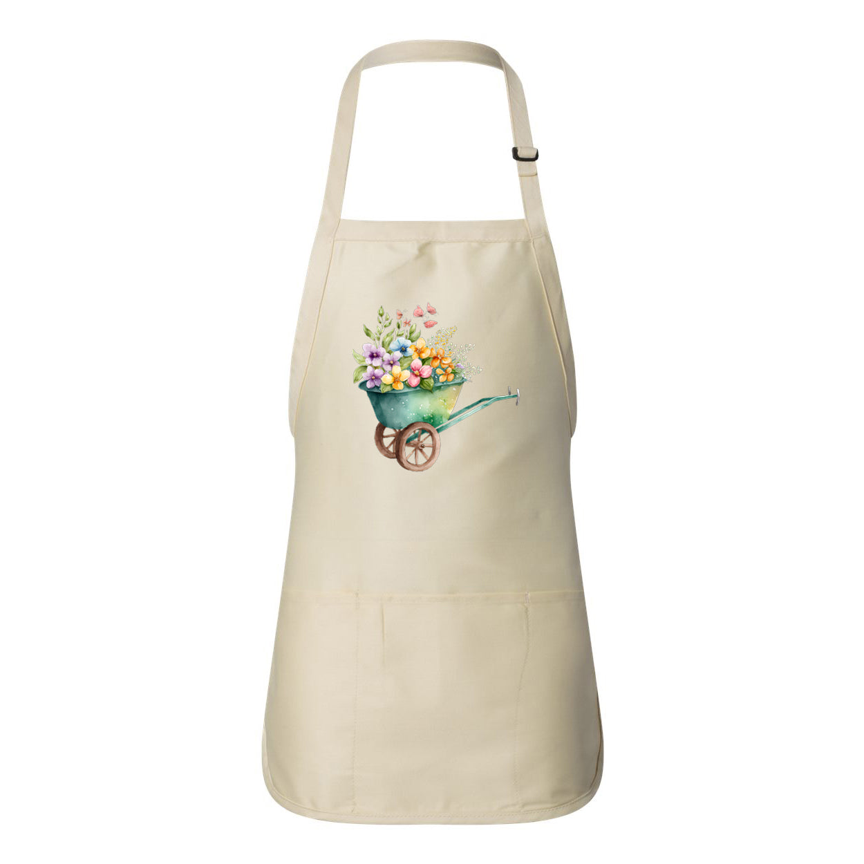 Spring Floral Wagon | Apron