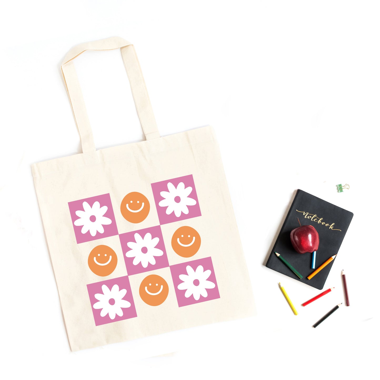 Retro Smiley Face | Tote Bag