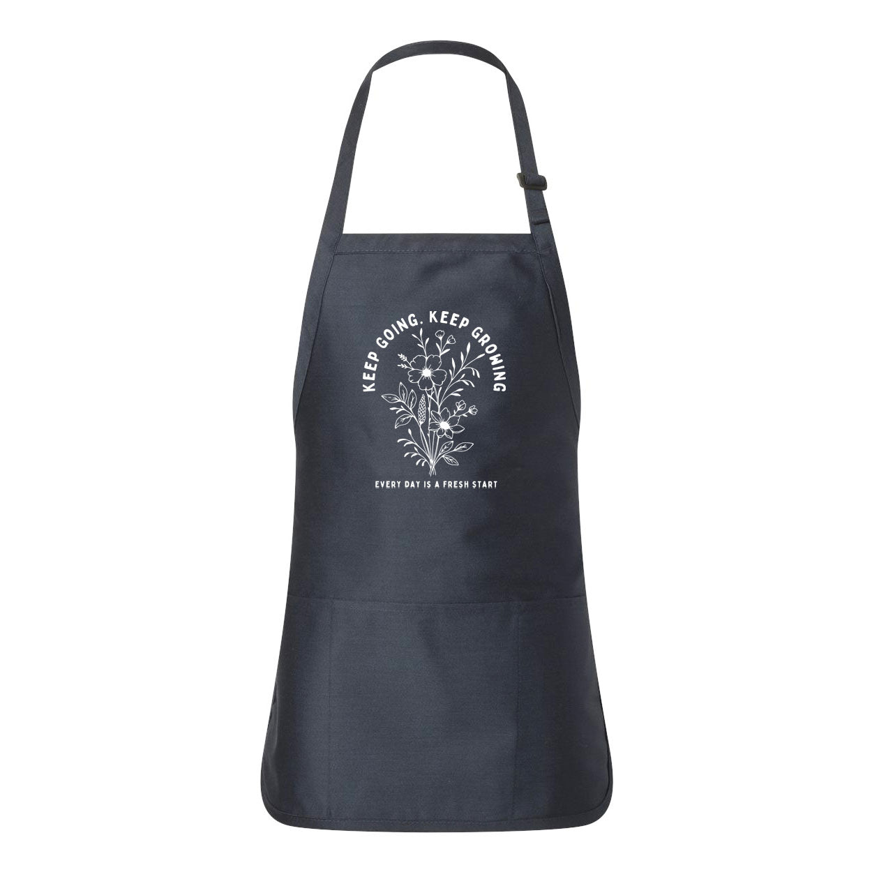 Keep Going Keep Growing | Apron