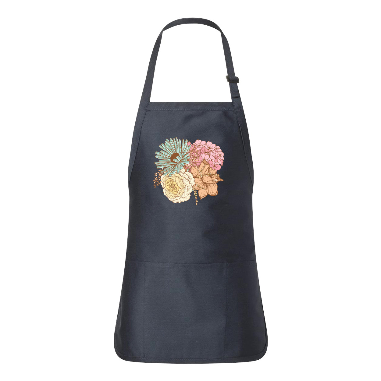 Colorful Flower Bouquet | Apron