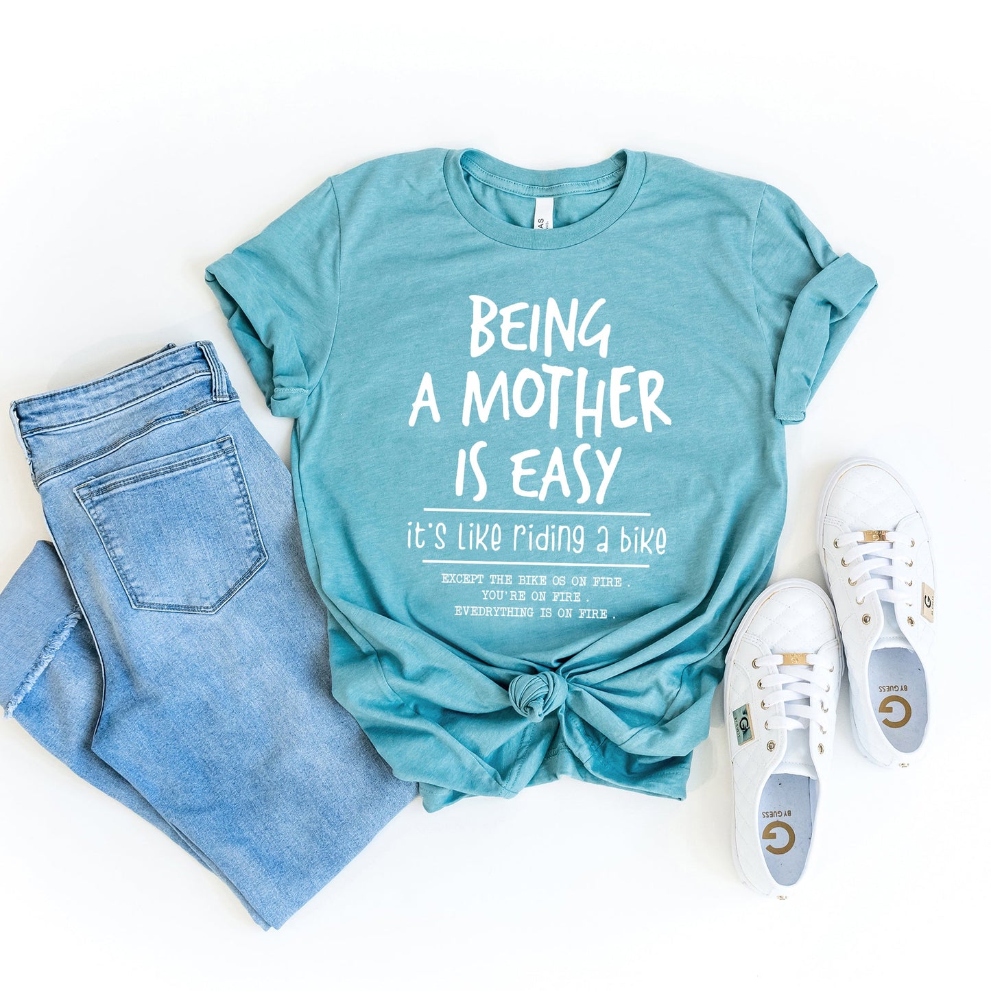 Being A Mother Is Easy | DTF Transfer