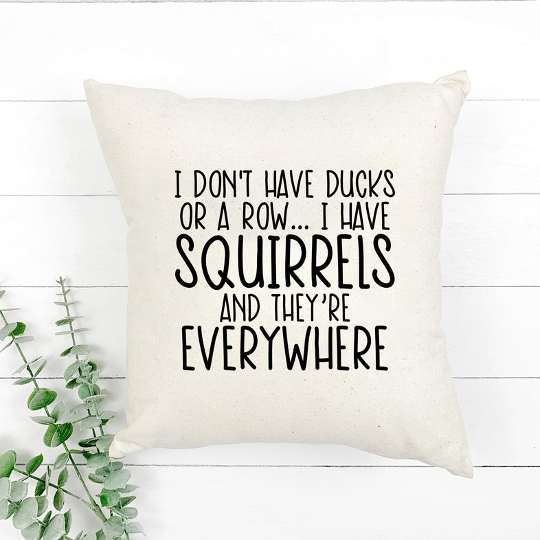 I Don't Have Ducks | Pillow Cover