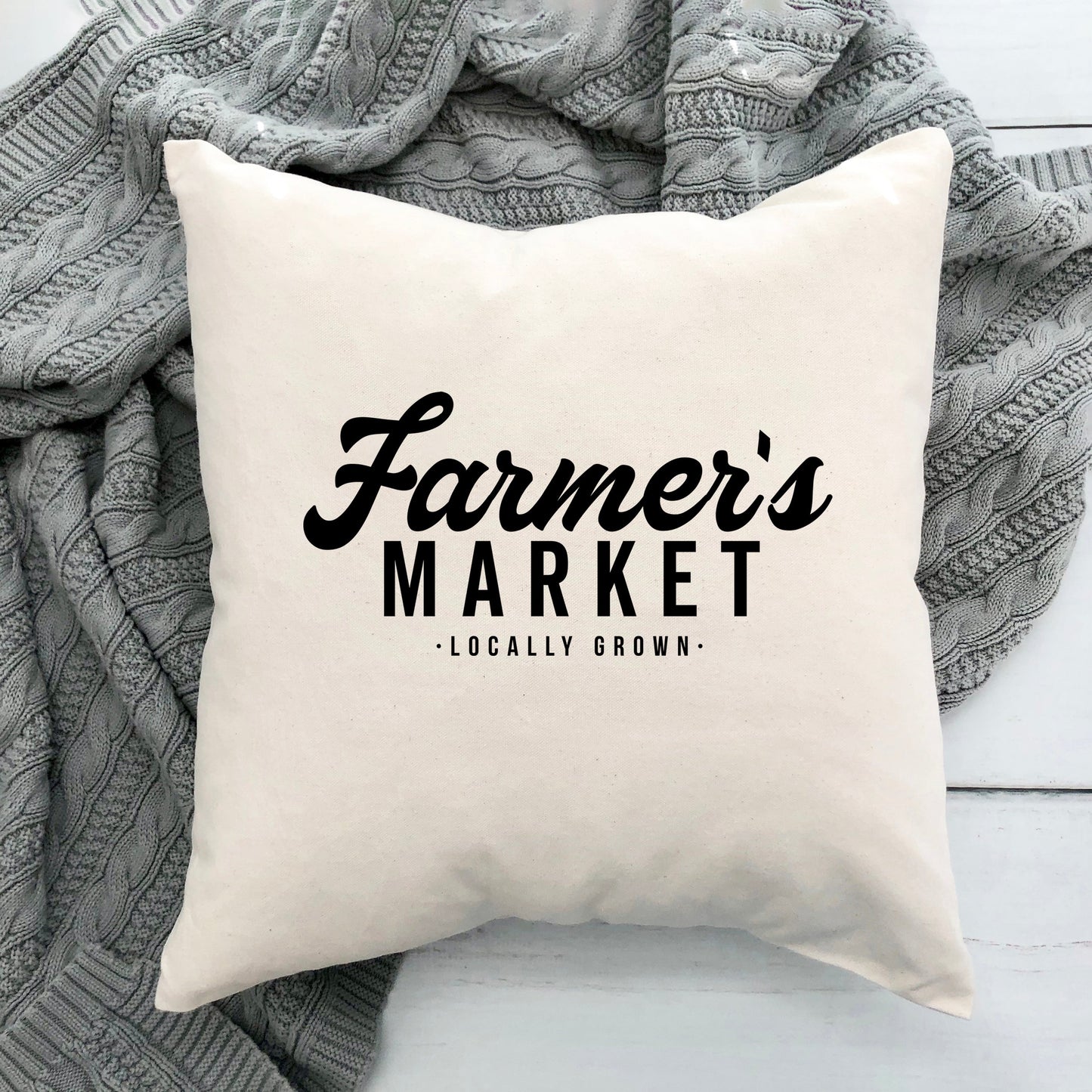 Farmers Market | Pillow Cover