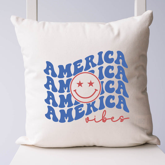 America Vibes Stacked | Pillow Cover