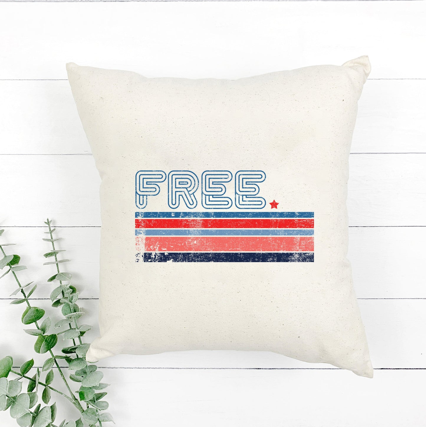 Free Stripes Retro | Pillow Cover