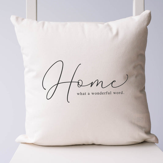 Home What A Wonderful Word | Pillow Cover