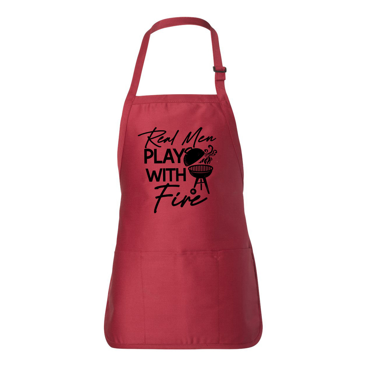 Real Men Play With Fire | Apron