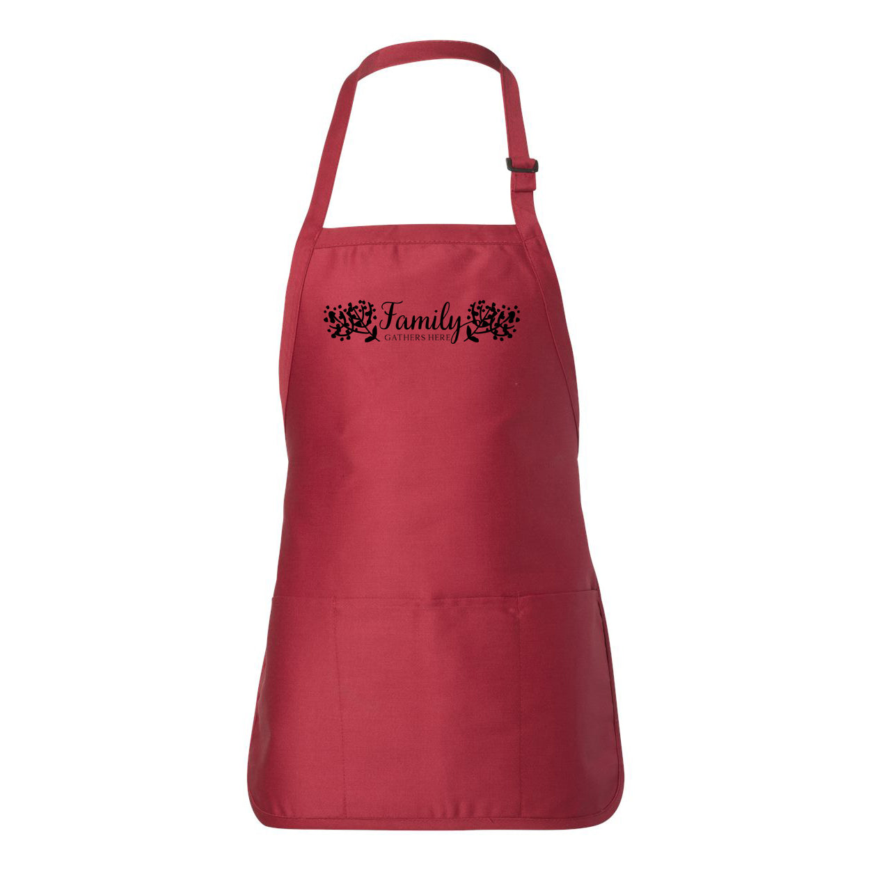 Family Gathers Here | Apron