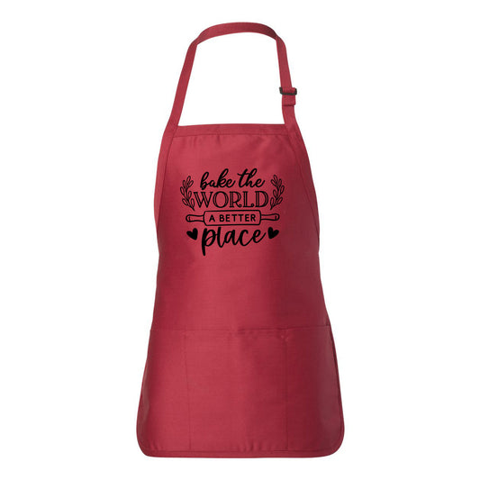 Bake The World A Better Place | Apron