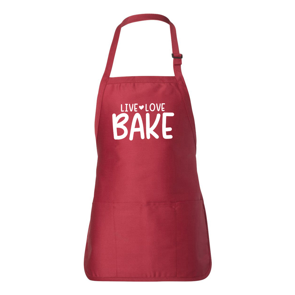 Live Love Bake Heart | Apron