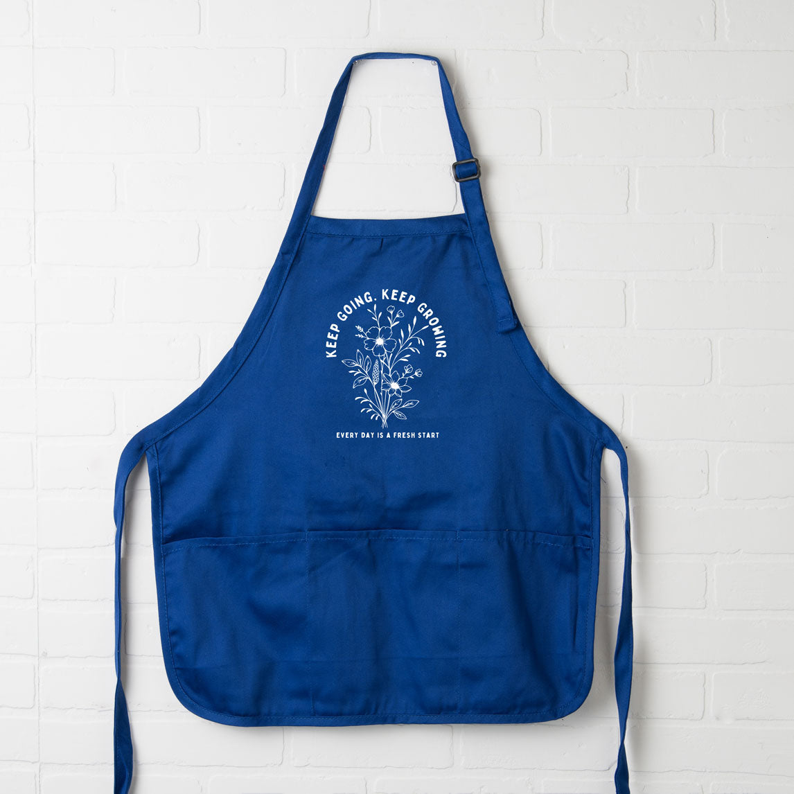 Keep Going Keep Growing | Apron