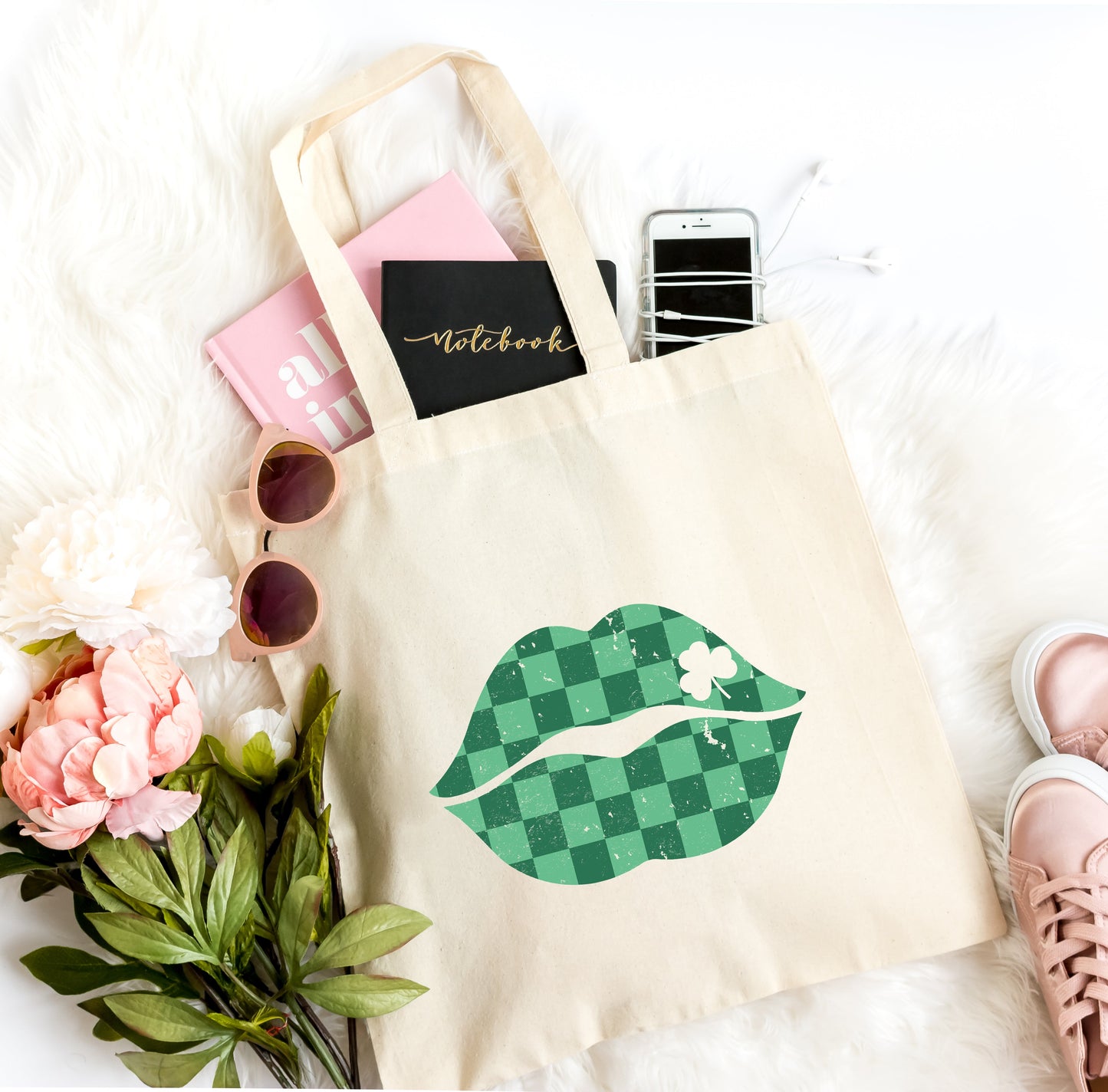 St. Patrick's Lips | Tote Bag